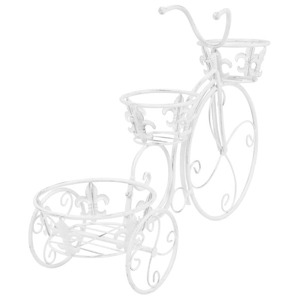 vidaXL Plant Stand Bicycle Shape Vintage Style Metal
