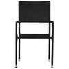 vidaXL 3 Piece Garden Dining Set Black
