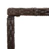 vidaXL 5 Piece Garden Bar Set Brown Poly Rattan