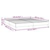 vidaXL Bed Frame without Mattress Dark Grey Queen Velvet