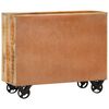 vidaXL Sideboard with 3 Drawers 80x30x65 cm Solid Rough Wood Mango