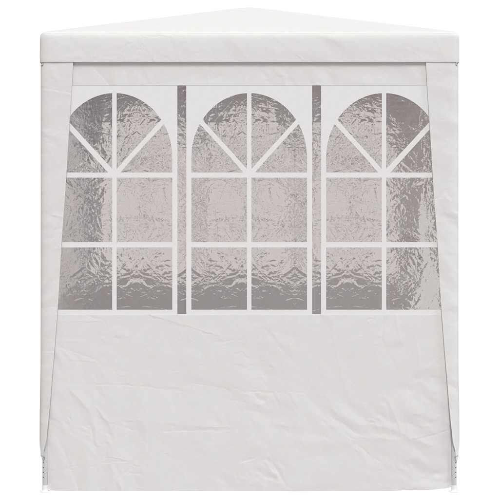 vidaXL Professional Party Tent with Side Walls 2x2 m White 90 g/m²