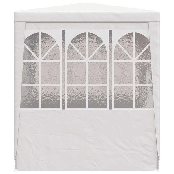 vidaXL Professional Party Tent with Side Walls 2x2 m White 90 g/m²
