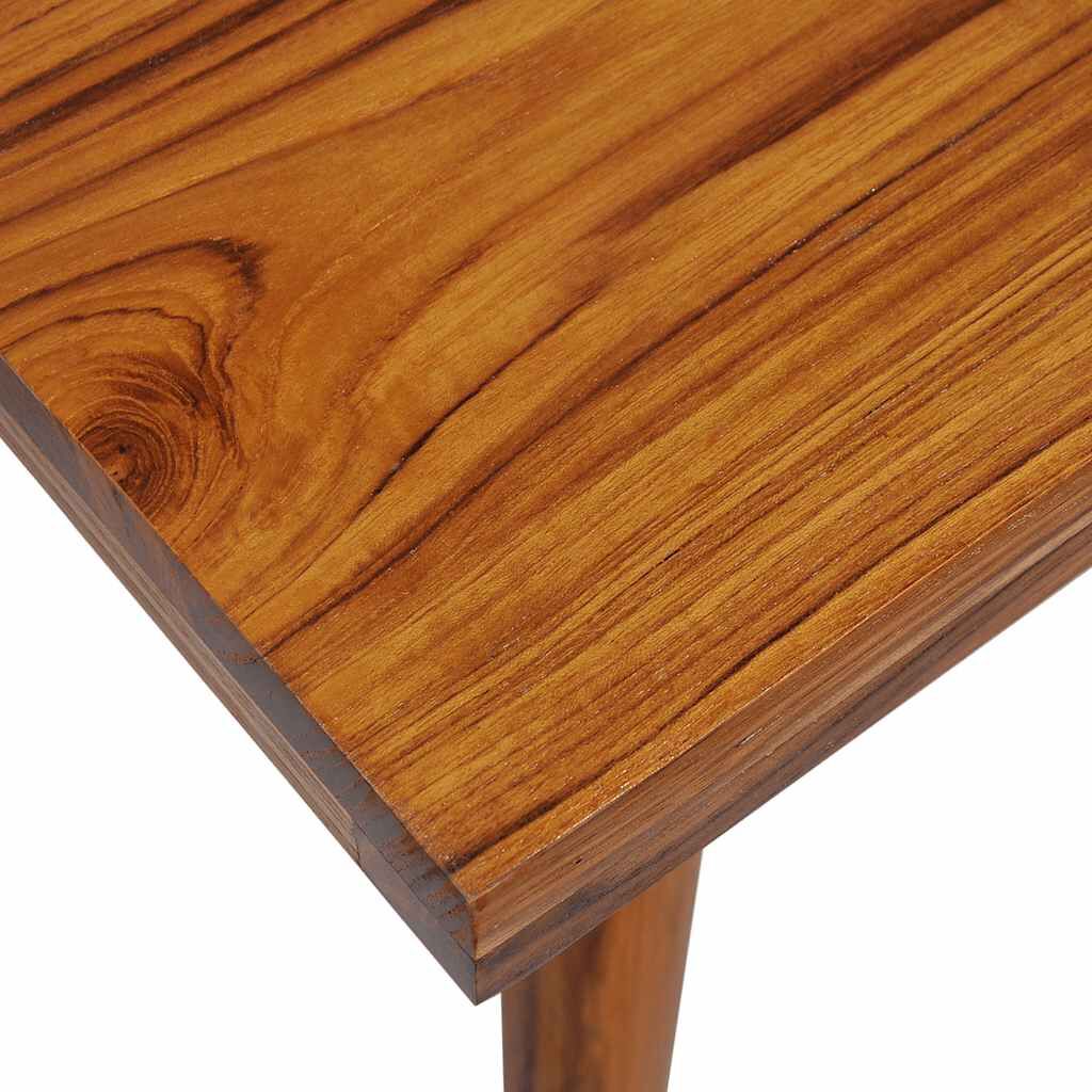 vidaXL Coffee Table Teak Resin 100x50x40 cm