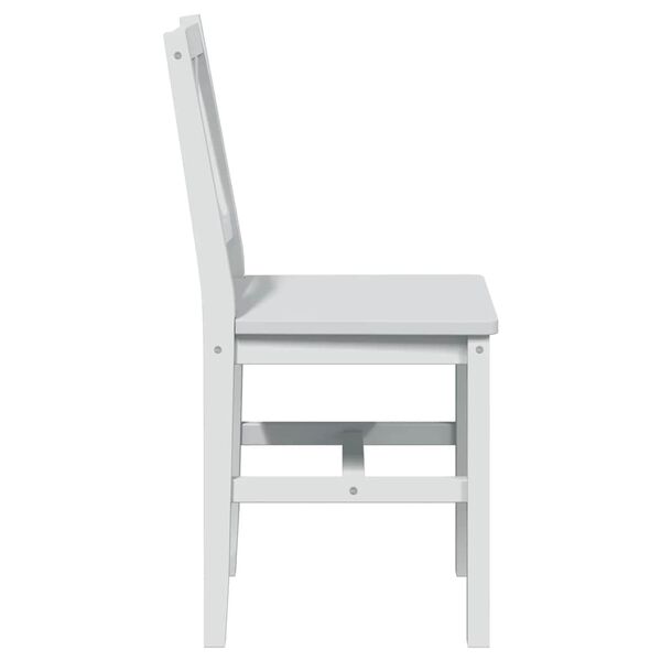 vidaXL 5 Piece Dining Set White