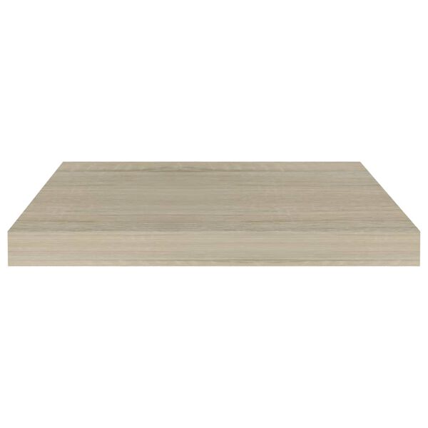 vidaXL Floating Wall Shelves 2 pcs Oak 50x23x3.8 cm MDF