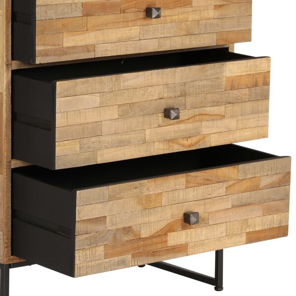 vidaXL Sideboard Reclaimed Teak Wood 60x30x75 cm