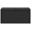 vidaXL Garden Storage Box Anthracite 116x44x55 cm