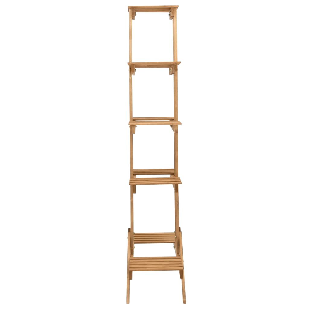 vidaXL Plant Stand 83x25x142 cm Firwood