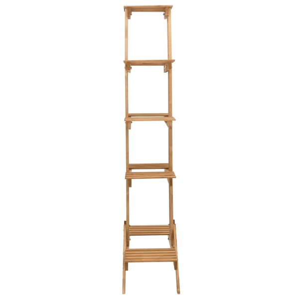vidaXL Plant Stand 83x25x142 cm Firwood