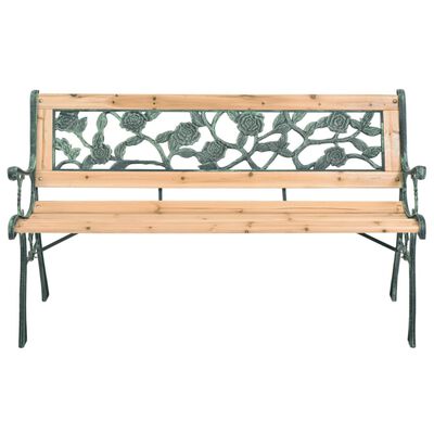 vidaXL Garden Bench 122 cm Wood