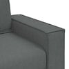 vidaXL 3-Seater Sofa Dark Grey 220x78x84 cm Fabric