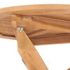 vidaXL 5 Piece Garden Dining Set Solid Wood Teak