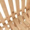 vidaXL Potato Box 50x50x80 cm Solid Pinewood