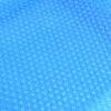 vidaXL Floating Round PE Solar Pool Film 381 cm Blue