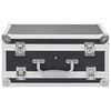 vidaXL Gun Case Aluminium ABS Black