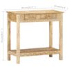 vidaXL Console Table 80x35x74 cm Solid Mango Wood