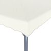 vidaXL Gazebo 300x300 cm Cream Aluminium