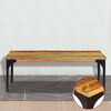 vidaXL Coffee Table 100x60x35 cm Solid Reclaimed Wood