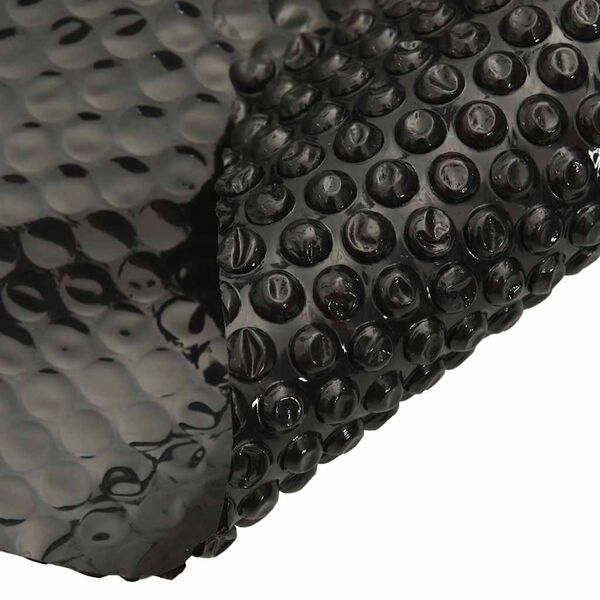Floating Rectangular PE Solar Pool Film 10 x 5 m Black