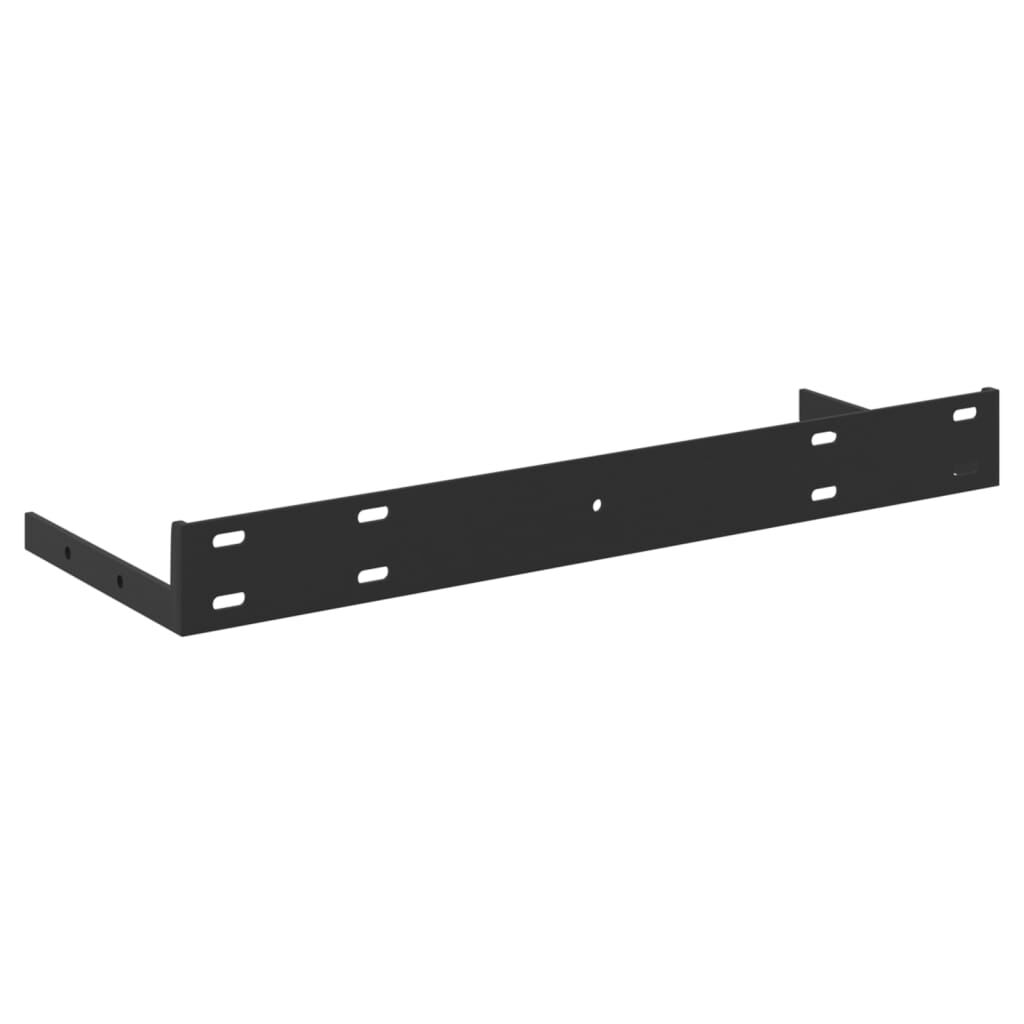vidaXL Floating Wall Shelf Oak and White 40x23x3.8 cm MDF