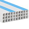 vidaXL Cable Trunking Self-Adhesive 25x16 mm 30 m PVC