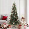 vidaXL Christmas Tree Decoration 40 pcs Red