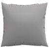vidaXL Sofa Cushions 4 pcs Grey 50x50 cm Fabric