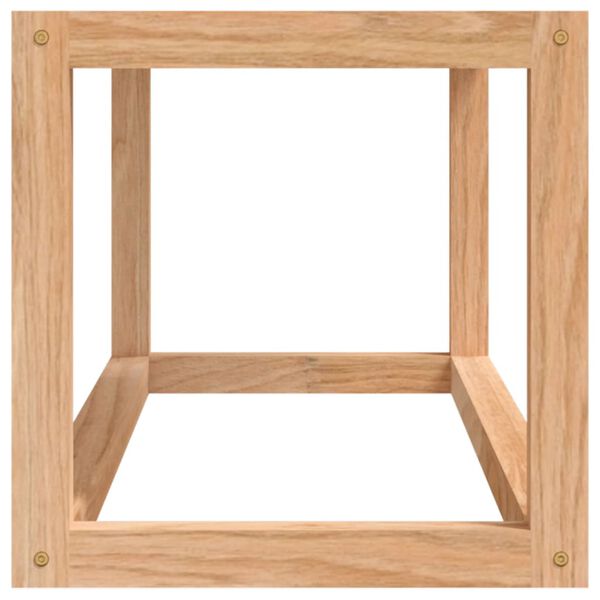 vidaXL Towel Rack 60x20x20 cm Solid Wood Walnut