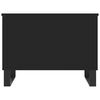 vidaXL Coffee Table Black 60x44.5x45 cm Engineered Wood