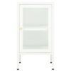 vidaXL Sideboard 38x35x70 cm Metal and Glass