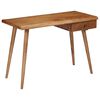 vidaXL Writing Table Solid Acacia Wood 110x50x76 cm
