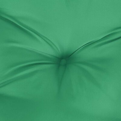 vidaXL Garden Bench Cushion Green 200x(50+50)x7cm Oxford Fabric