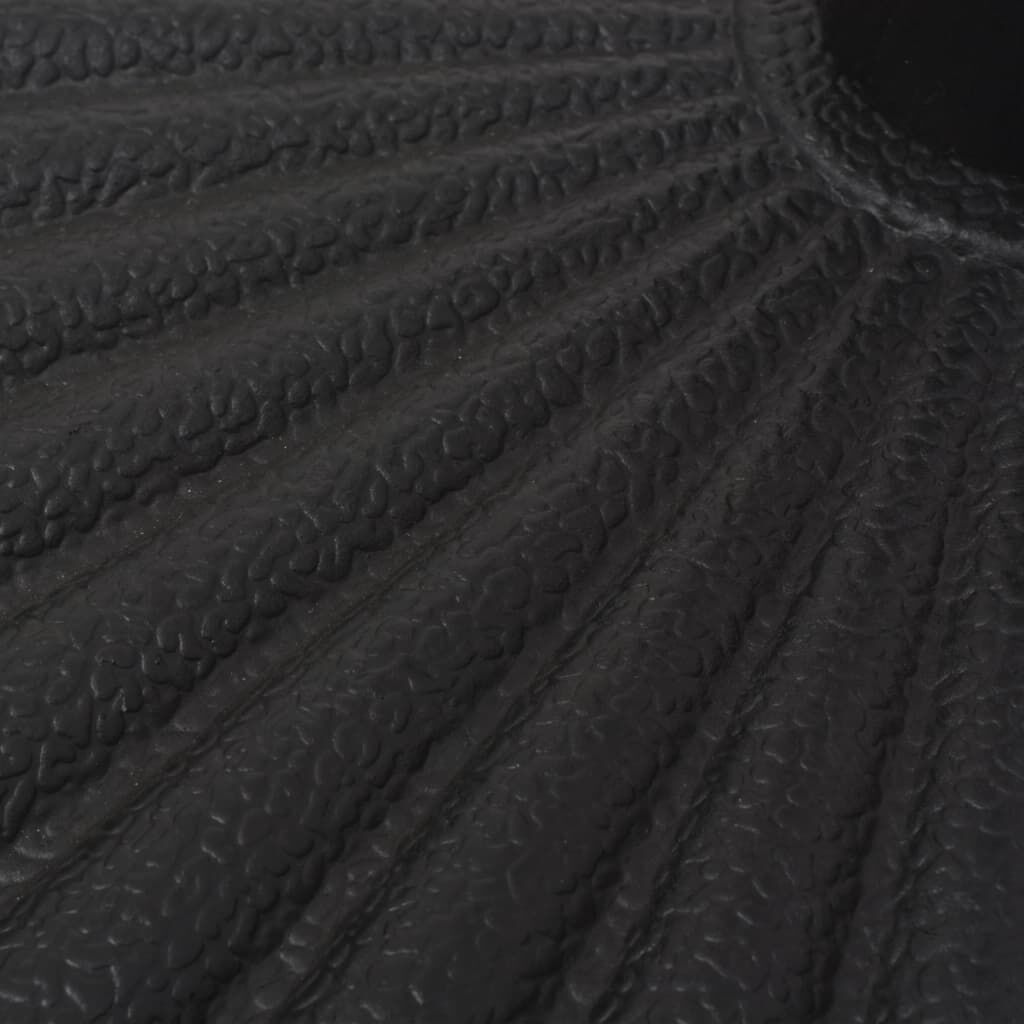 vidaXL Parasol Base Resin Round Black 14 kg