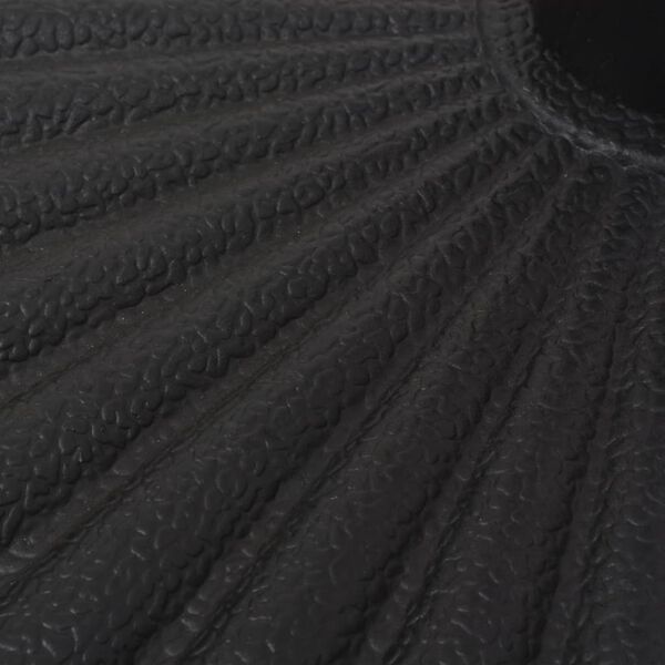 vidaXL Parasol Base Resin Round Black 14 kg