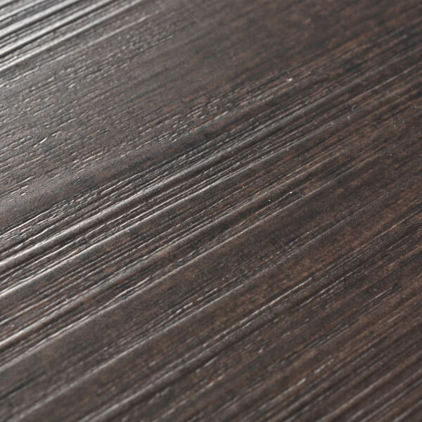 vidaXL Self-adhesive PVC Flooring Planks 5.02 m² 2 mm Dark Brown