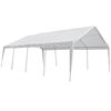 vidaXL Party Marquee White 8x4 m