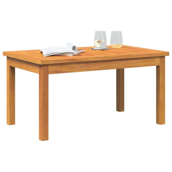 vidaXL Coffee Table Brown Solid Acacia wood