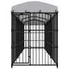 vidaXL Outdoor Dog Kennel with Roof 450x150x210 cm