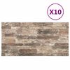 vidaXL 3D Wall Panels with Multicolour Brick Design 10 pcs EPS