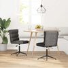 vidaXL Dining Chairs 2 pcs Black Faux Leather