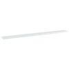 vidaXL Bookshelf Boards 4 pcs High Gloss White 100x10x1.5 cm Engineered Wood