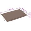 vidaXL Sun Loungers 2 pcs with Cushions Solid Acacia Wood
