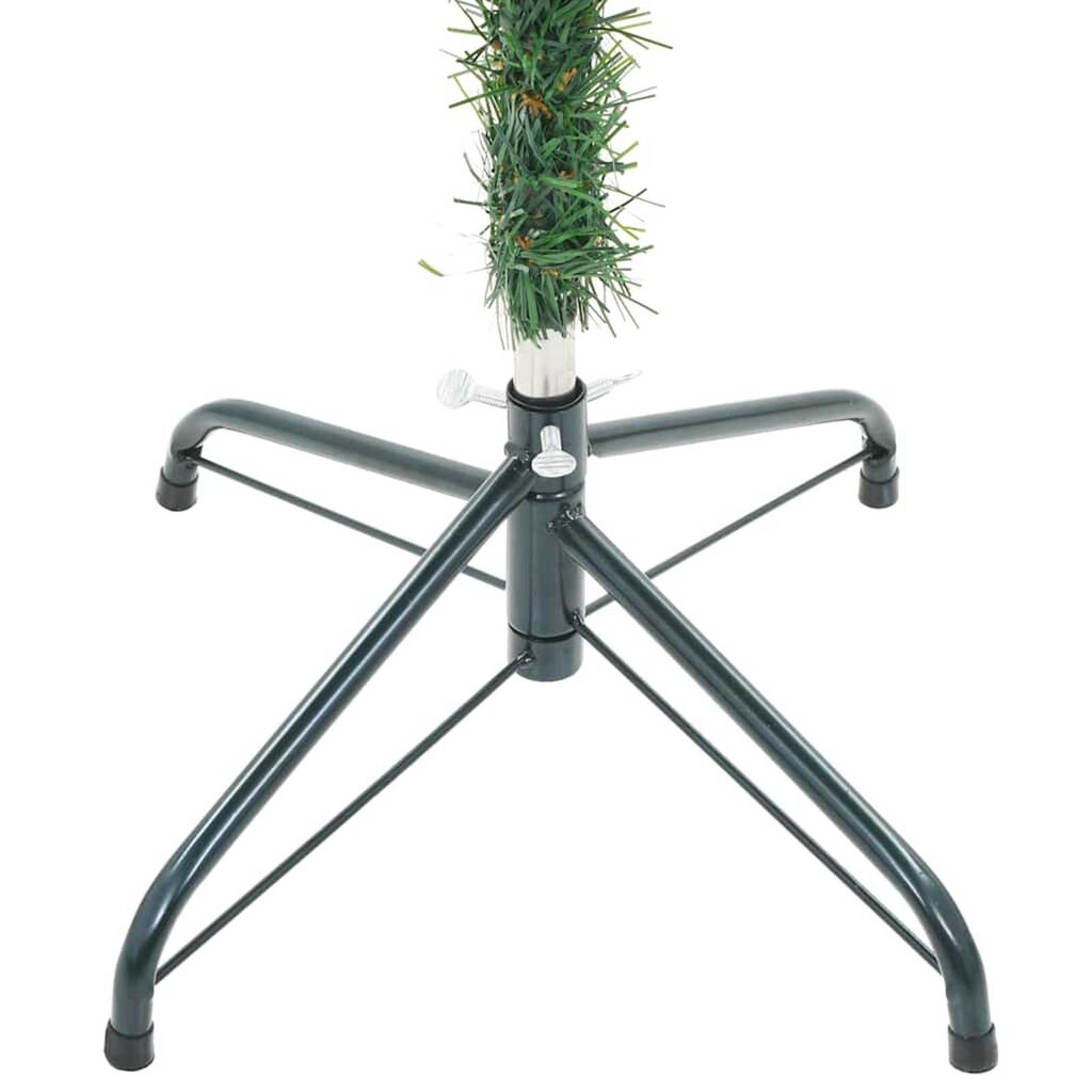 vidaXL Artificial Pre-lit Christmas Tree with Ball Set Pinecones 180 cm