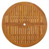 vidaXL Folding Garden Table 110 cm Solid Acacia Wood