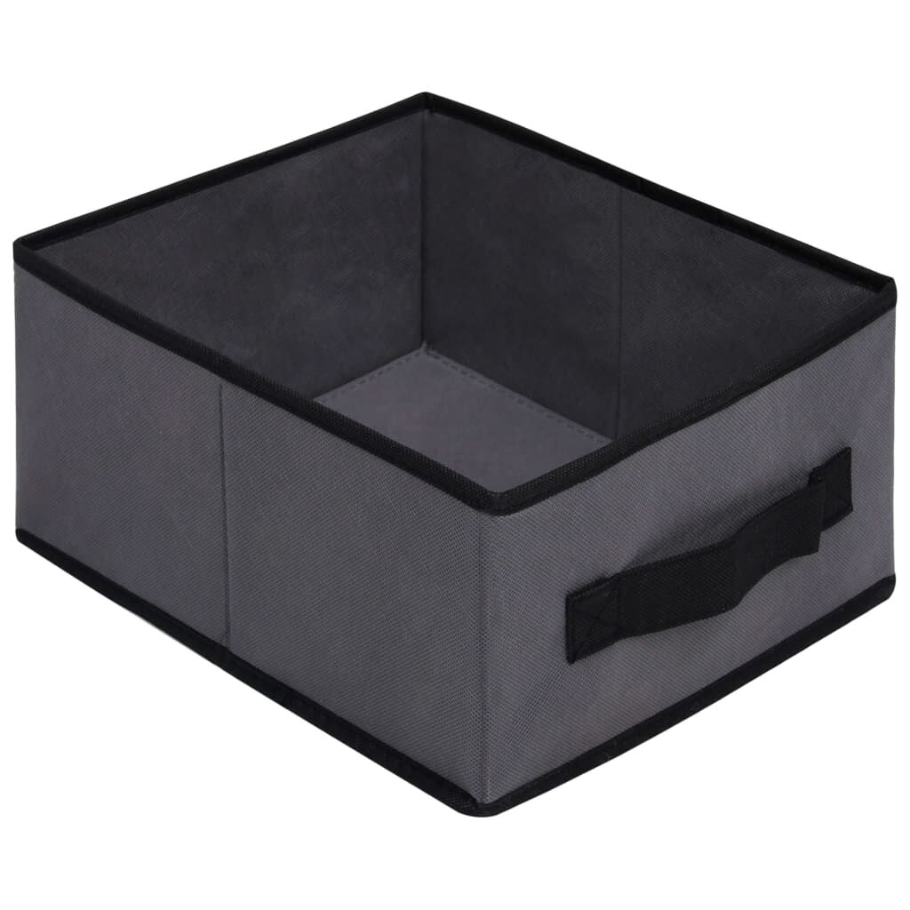 vidaXL Storage Cabinet with 6 Drawers 55x29x55 cm Grey Steel