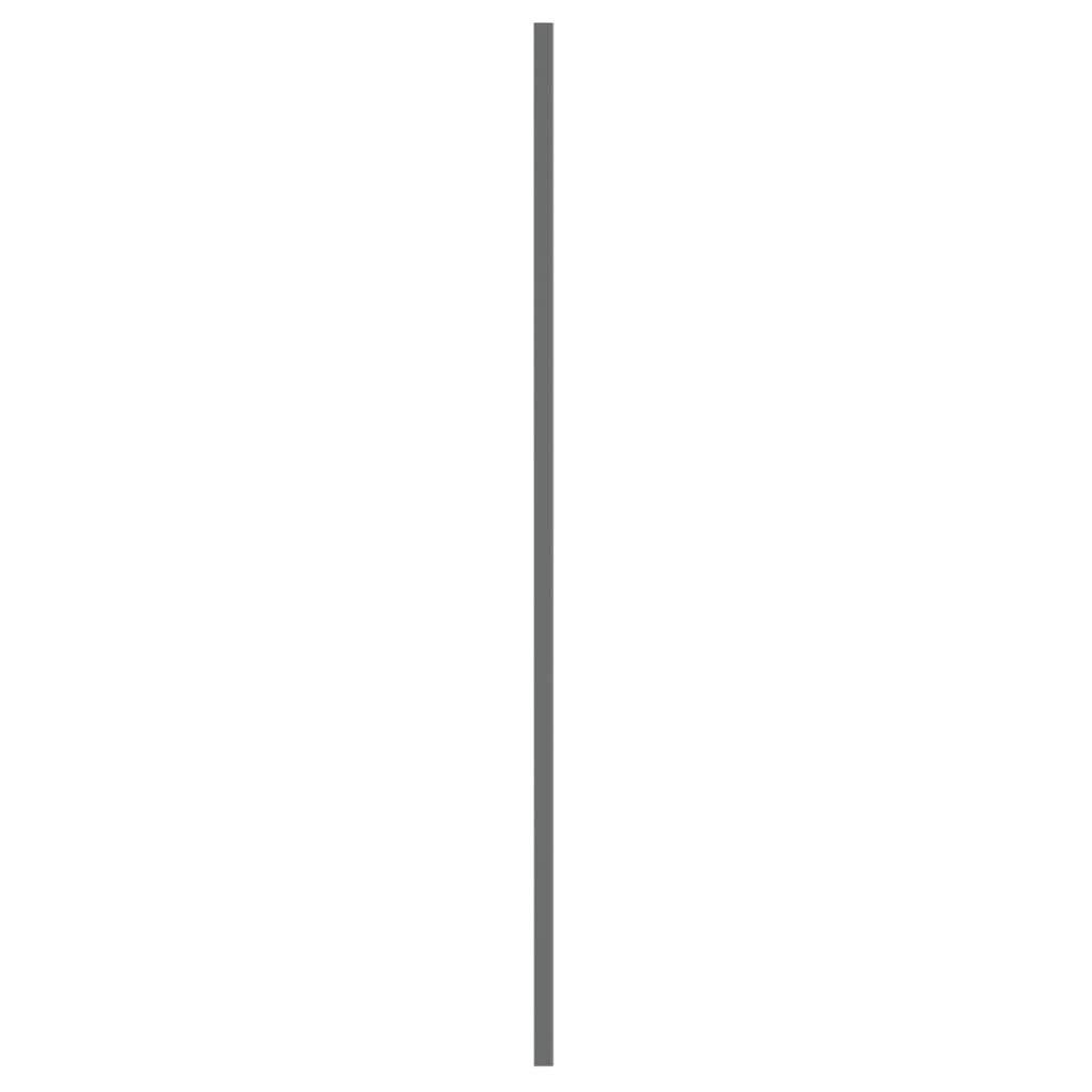vidaXL Roof Panels 36 pcs Galvanised Steel Grey 60x45 cm