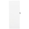vidaXL Office Cabinet White 90x40x105 cm Steel