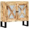 vidaXL Sideboard 80x30x76 cm Solid Mango Wood