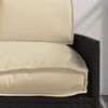 vidaXL Cushion Set 3 pcs Beige Oxford Fabric